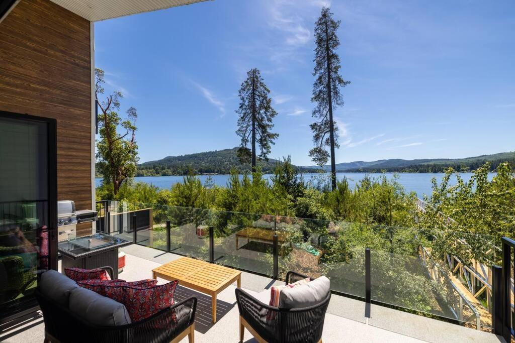 Kelly'S Sunset Lake Retreat Shawnigan Lake Exterior foto